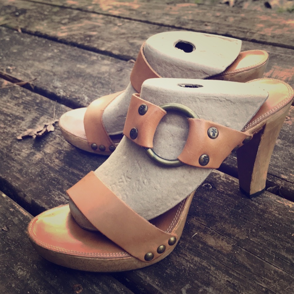 Frye Heeled Sandals